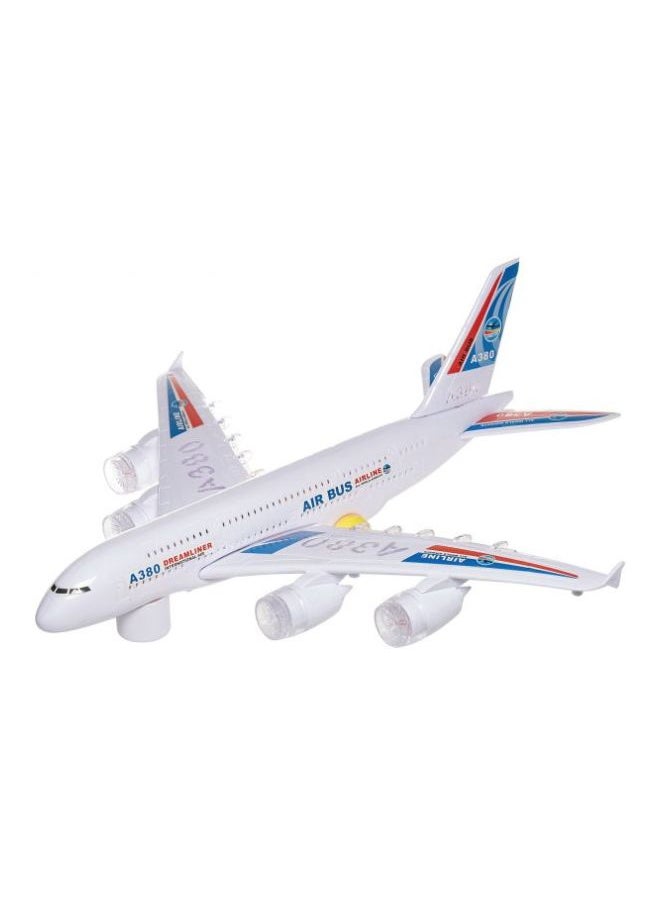 Air Bus Flash Electric A380 Toy White