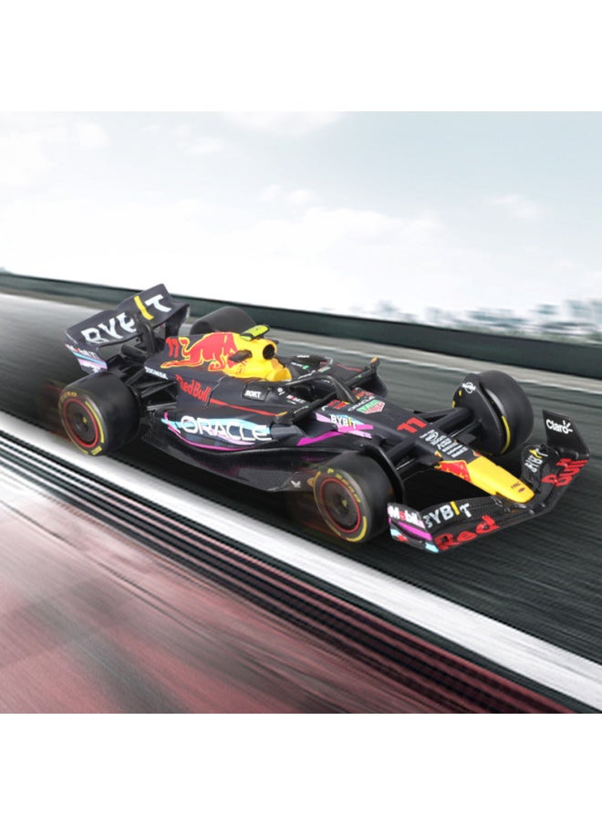 Bimei 1:43 Red Bull RB19 Miami F1 Racing Model Simulation Alloy Car Model Equation-Color:1:43 Red Bull Rb19 Miami Edition No. 11 Regular Wear