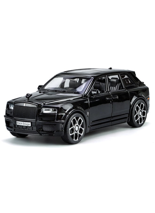 1/32 Curinan Rolls Simulation Alloy Sound And Light Children's Les Huili Car Model Male Toy Ornaments Wholesale-Color:Boxed 1: 32 Curinan Gray