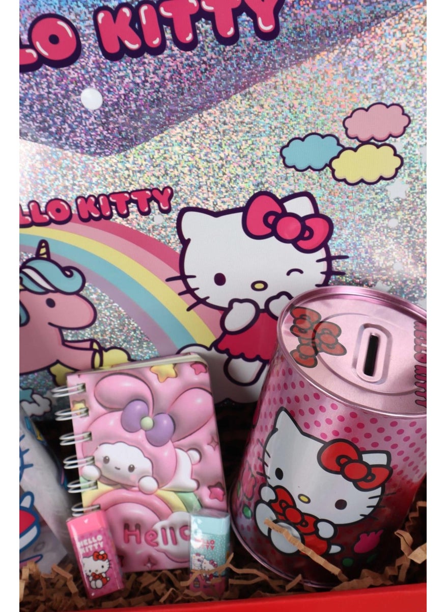 Decomus with Special Box, Licensed Stationery School Set with Water Bottle and Lunch Box