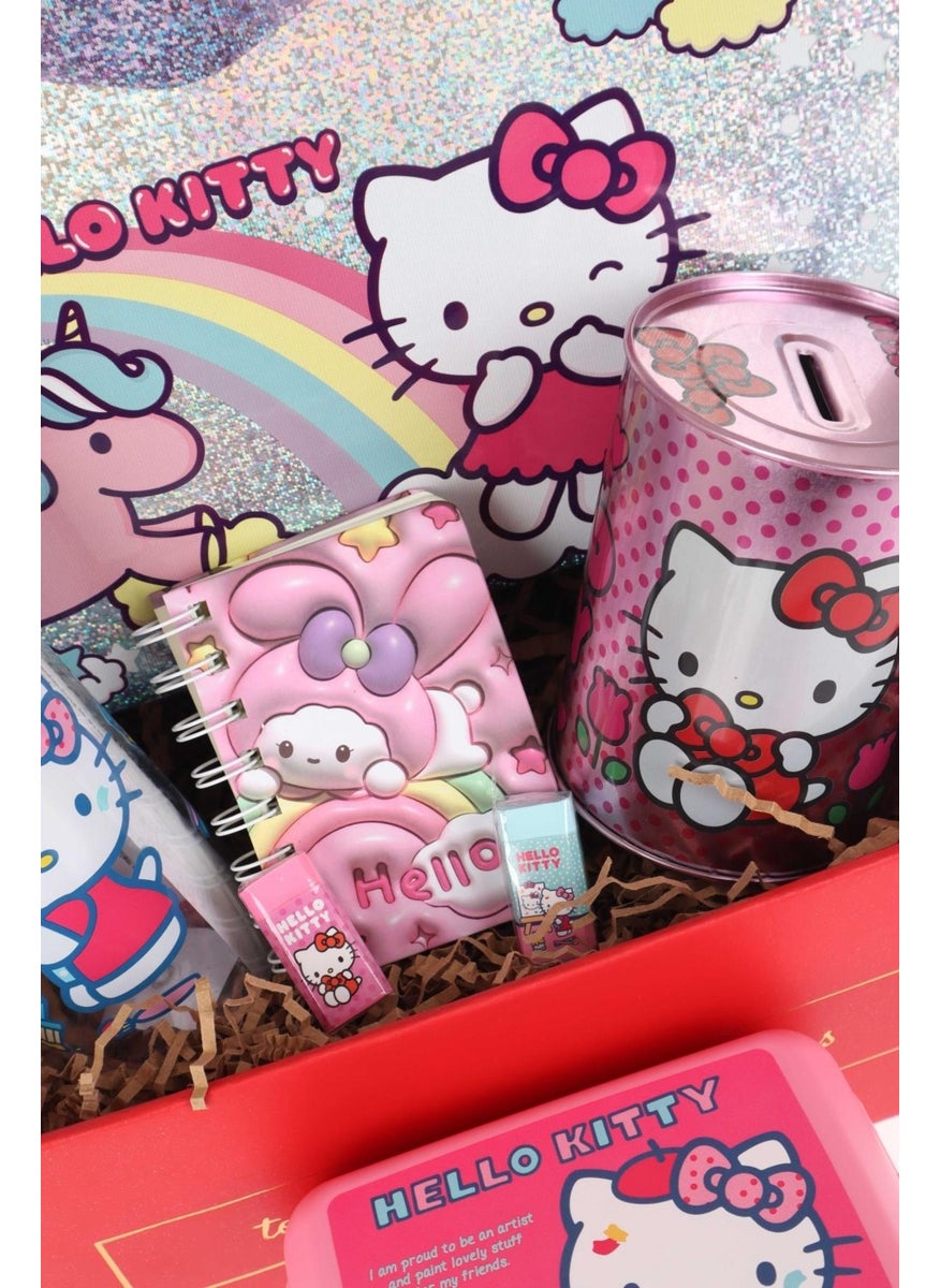 Decomus with Special Box, Licensed Stationery School Set with Water Bottle and Lunch Box