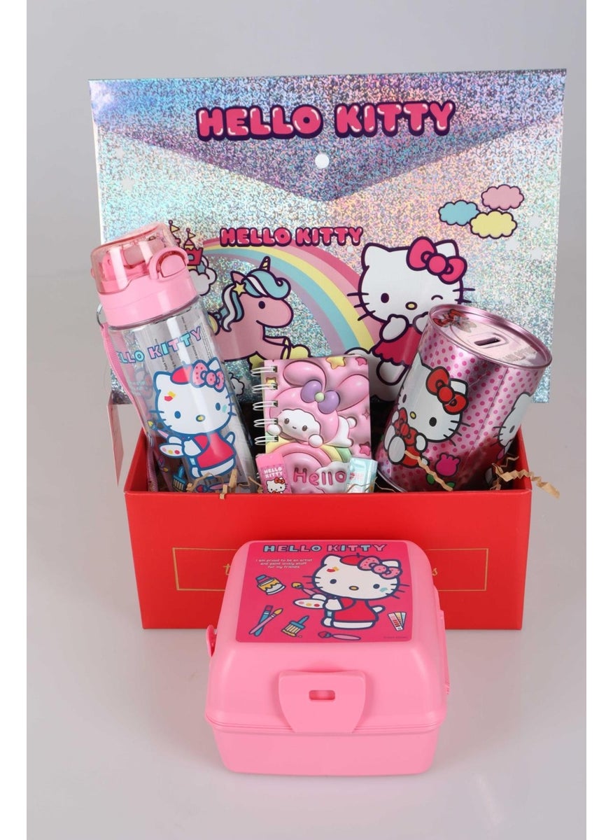 Decomus with Special Box, Licensed Stationery School Set with Water Bottle and Lunch Box