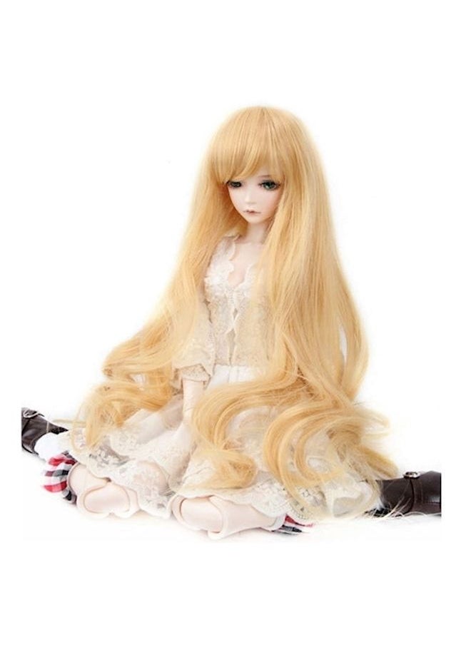 Long Curly Wig For Ball Joint Doll