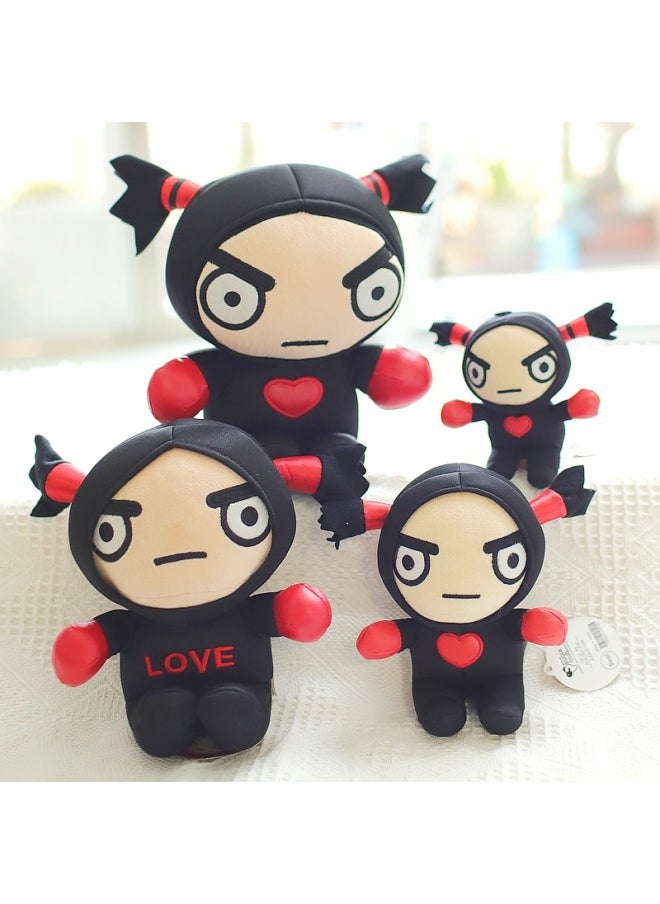 PUCCA Cute Chinese Doll Doll Cartoon Plush Doll Couple Wedding Gift GARU Stock-Color:Male Baby 24cm