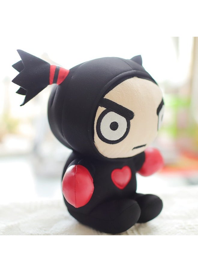 PUCCA Cute Chinese Doll Doll Cartoon Plush Doll Couple Wedding Gift GARU Stock-Color:Male Baby 24cm