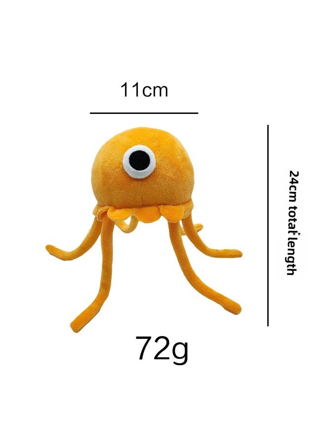 Garten Of Banban Plan Class Garden Plush Doll Game Peripheral Doll-Color:Yellow Jellyfish