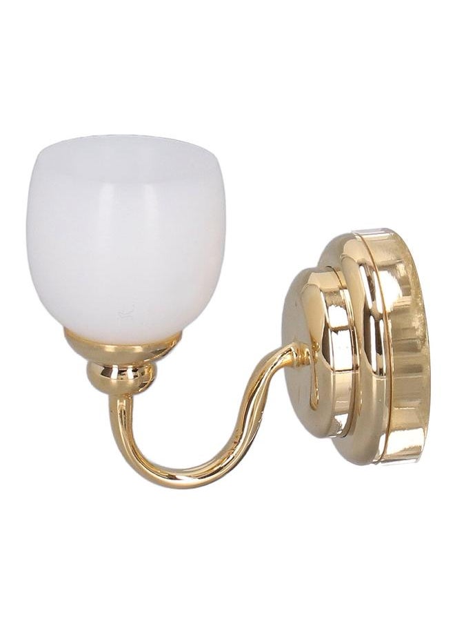 Dollhouse Wall Lamp Miniature Light Model Toy Magnetic Miniature Wall Lamp with Lampshade for 1/12 Dollhouses