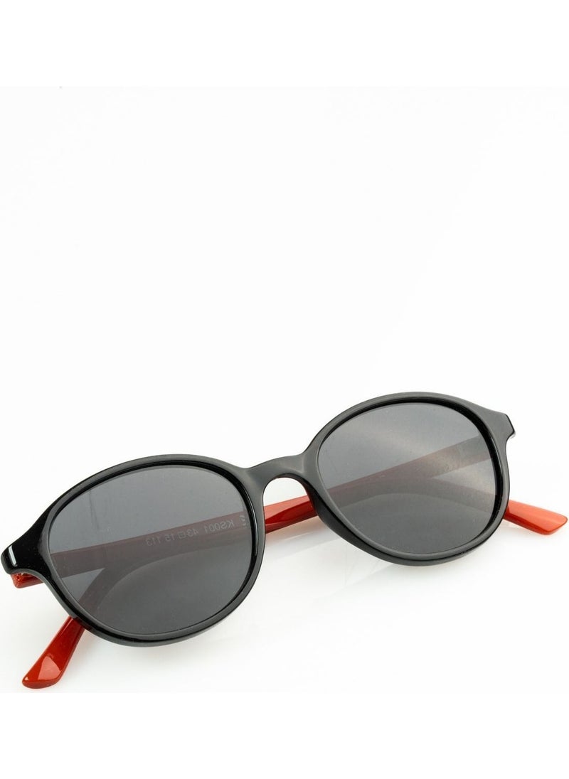 2-5 Years Old Black-Red Polarized Kids Sunglasses