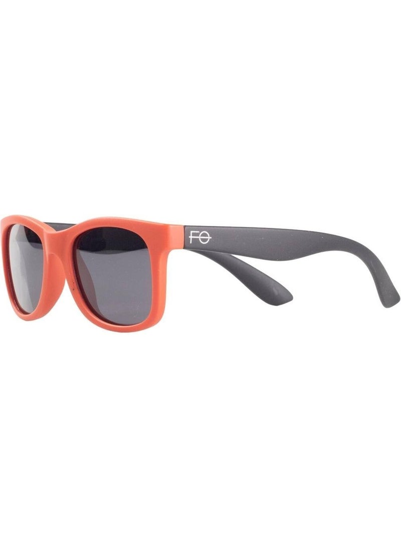 Polarized Children's Sunglasses | Matte Red Black | 2-7 Years | Light Flexible Unbreakable