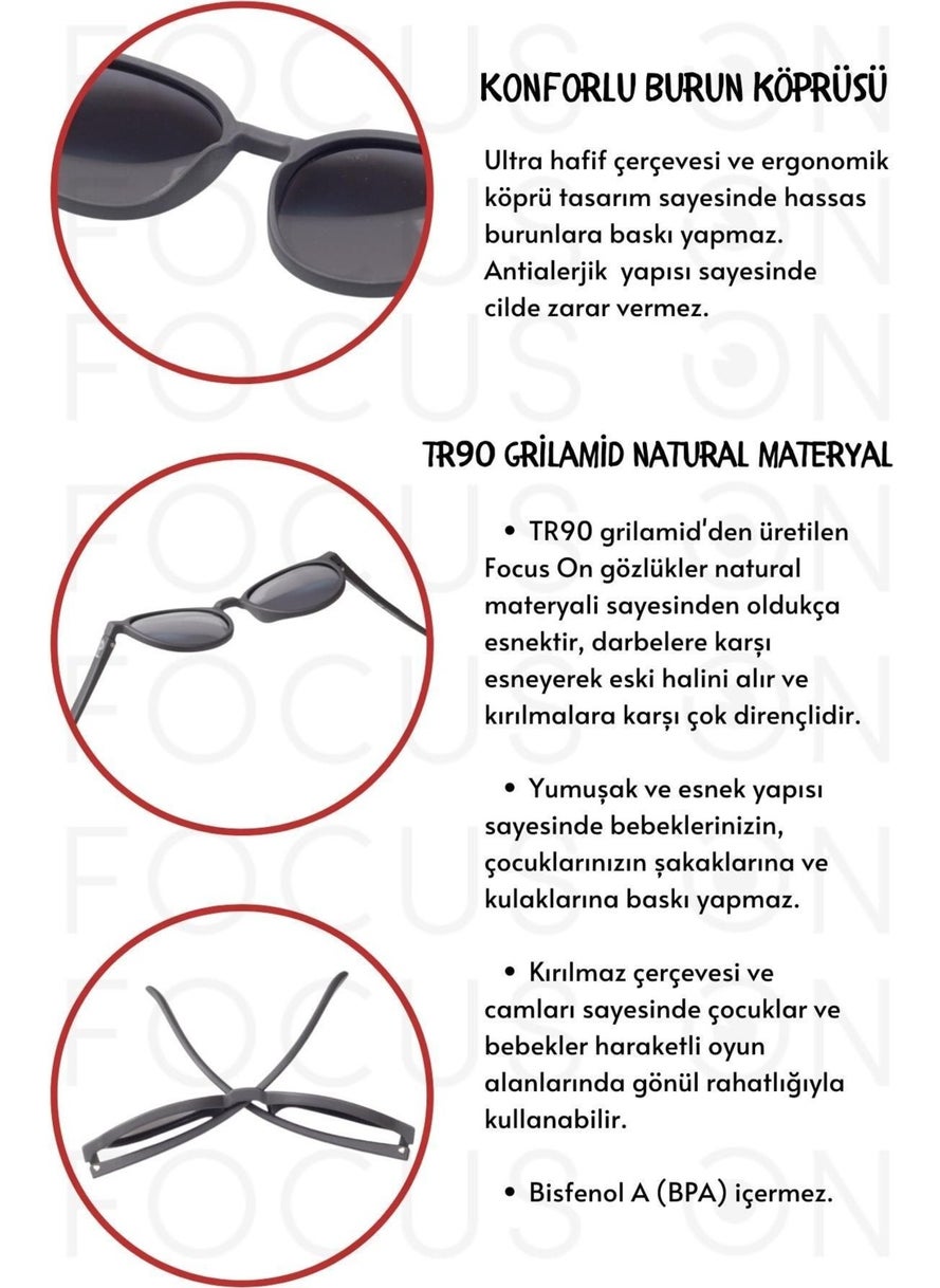 Polarized Children's Sunglasses | 5-10 Years | Flexible Lightweight Unbreakable