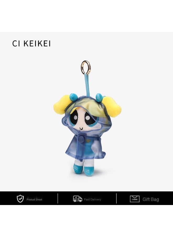 HUGKIS Powerpuff Girls Raincoat Dress-Up Doll