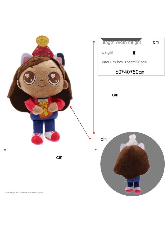 Gabby's Dollhouse Plush Toy - Early Education Cartoon Dollhouse