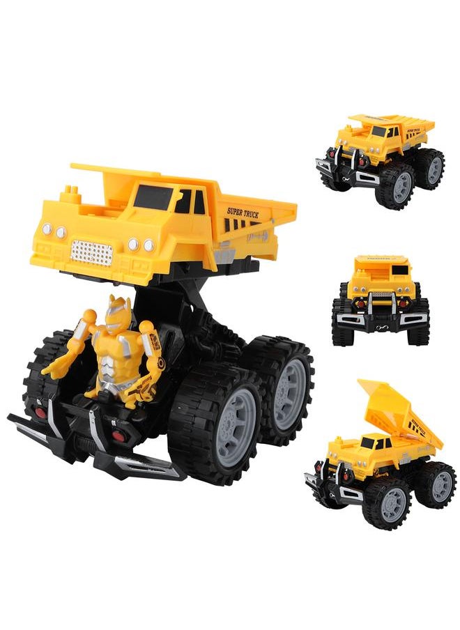 Electric Kid Boy Simulated Catapult Engineering Car Toy Mini Vehicle Model (#2)