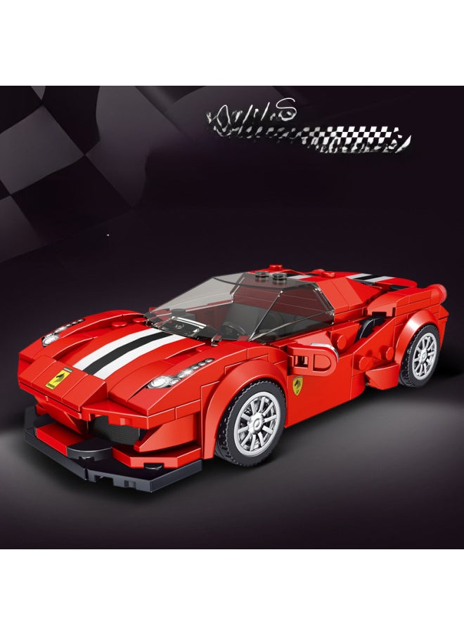 Yuxing 27000-27088 Yuxing Mini Famous Car Series ~ Eight-grid Car Puzzle Assembled Small Particle Building Blocks-Color:Yuxing 27055-Specifications:CM