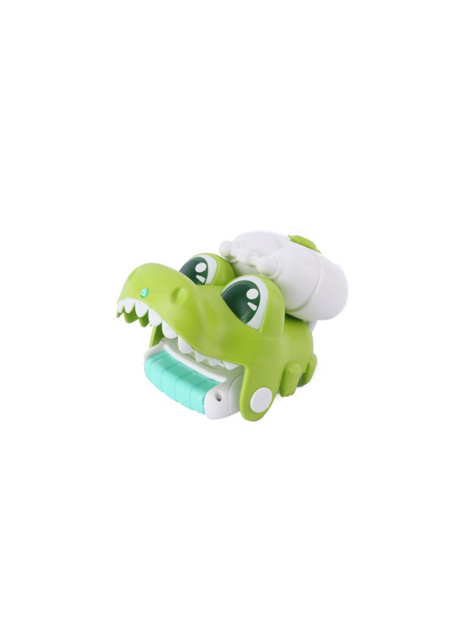 Multi-functional Deformation Manhattan Ball Baby Tooth Rubber Hand Ball Rattle Bed Bell 0-3 Years Old Baby Toy-Color:Brown Lion Lala Le