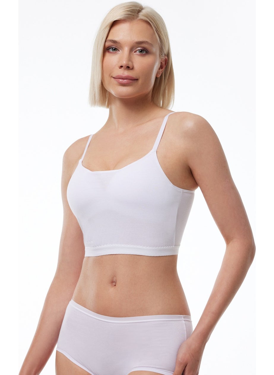 Women's Modal Bustier Half Undershirt 823