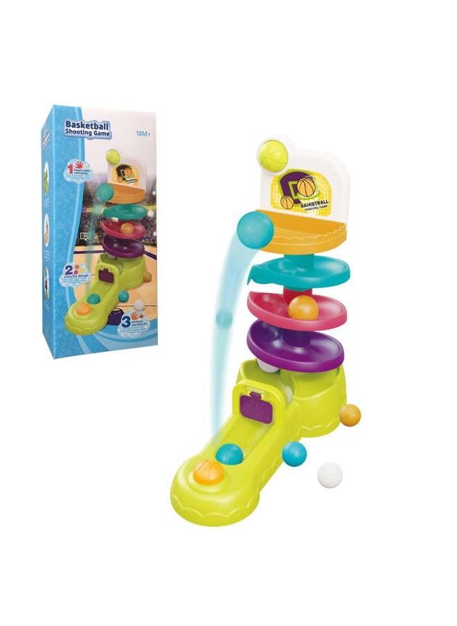 Baby Flying Saucer Toy 0-3 Baby Early Education Finger Toy Pull Pull Joy Educational Intelligence For Infants-Color:Shooting And Turning