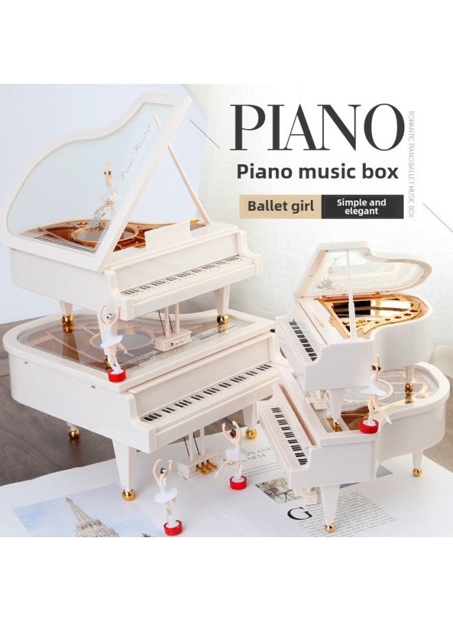 Large, Medium And Small Dancer Piano Octopus Sky City To Alice Chain Music Box YL2002-Dimensions:YL2022 Large Dancer Piano (0.79kg)