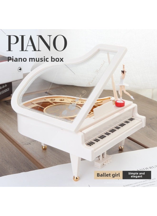 Large, Medium And Small Dancer Piano Octopus Sky City To Alice Chain Music Box YL2002-Dimensions:YL2022 Large Dancer Piano (0.79kg)