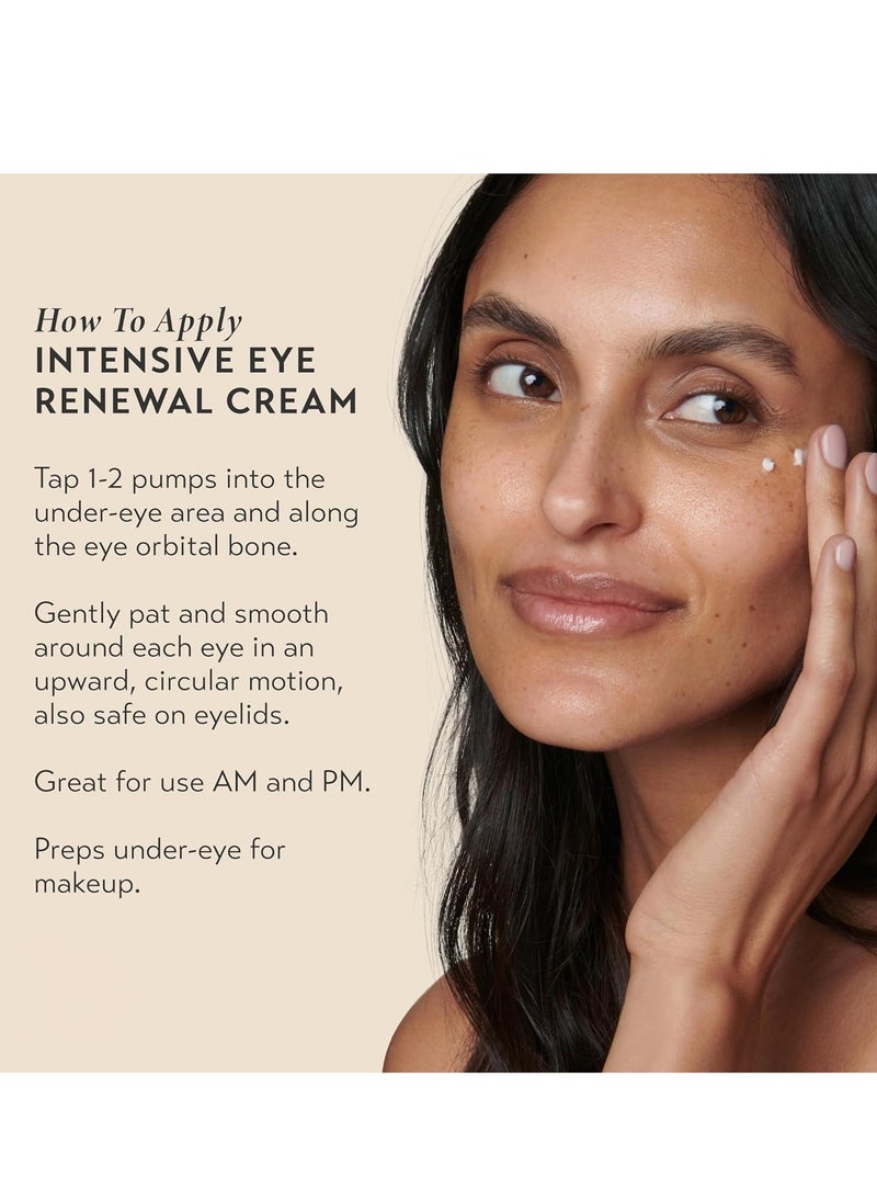 SHANI DARDEN SKIN CARE Intensive Eye Renewal Cream, Anti-Aging Eye Cream for Fine Lines, Crow’s Feet and Dark Circles, Crease-Free and Makeup-Ready, 0.50 fl oz