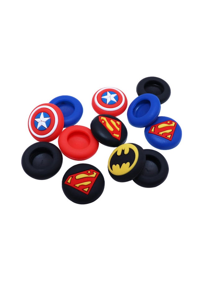PS4 Rocker Cap XBOX Rocker Cap Switch Pro Gaming Silicone Cap PS5 Gaming Universal Handle Button Cap-Product Color:Blue Leopard