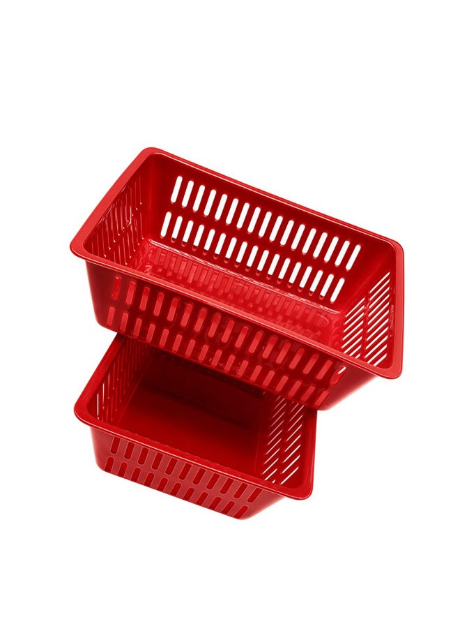 Entertainment Coin Basket Video Game Basket Storage Coin Basket Game Hall Coin Basket Thickened Coin Basket Game Coin Basket Coin Basket-Product Color:Red