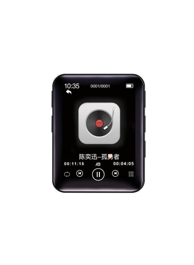 Mp3 Touch Screen Mp4 Student Version Walkman Bluetooth Music Player Reading Novel Small English Listening Song-Body Color:1.8inch Buttons [with Bluetooth Function]★★-Memory Capacity:48g+full Set Of Accessories★★