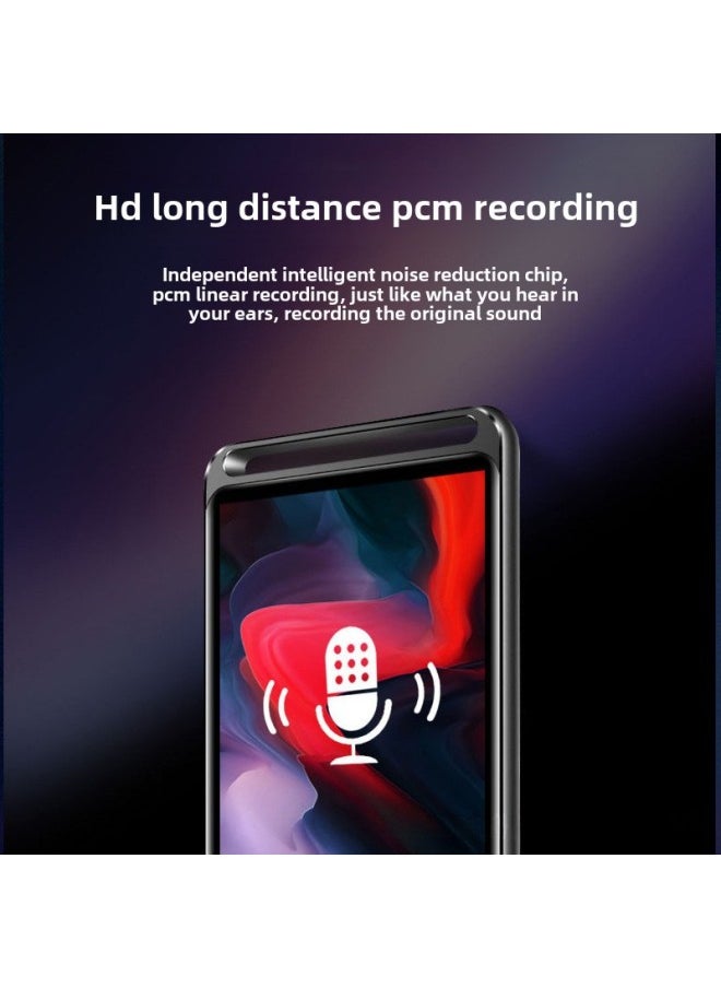 BENJIE/Bingjie M6 Bluetooth MP3 Player Student Version MP4 E-book Lyrics Learning English Support Card-Body Color:No Bluetooth Version-Memory Capacity:8GB