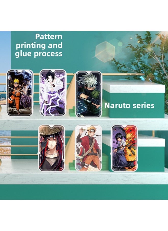 Mp3 With Card Plating In-ear Card Mini Small Clip Sports Mp3 Player Student Gift-Body Color:Naruto-Memory Capacity:Host + Card (with Card) + Packaging Box, Charging Cable, Headphones