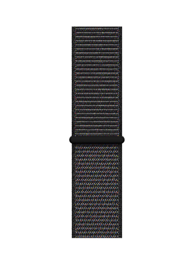 Sport Loop Replacement Band For Apple Watch Series 4/5 Black