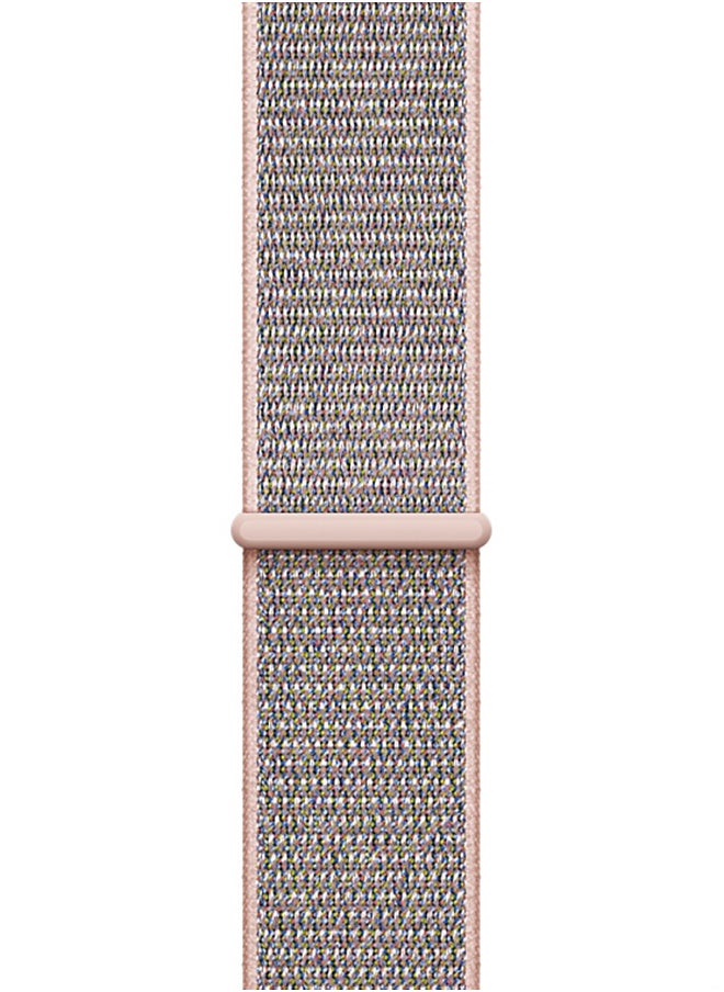 Nylon Replacement Band For Apple Watch - 42mm Pink Sand
