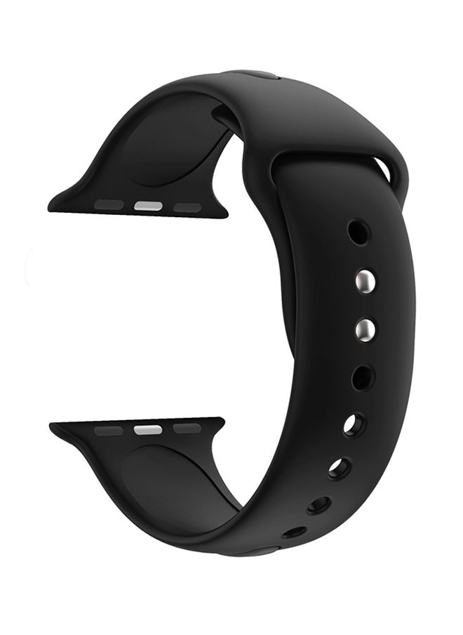 Replacement Band Strap For Apple Watch Series Black