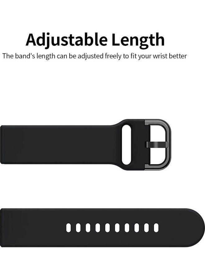 Replacement Band For Samsung Galaxy Watch Active2 - 22mm Black