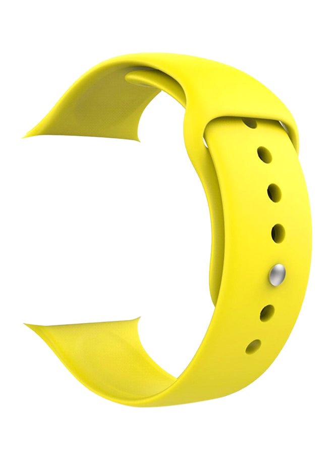 Replacement Band For Apple Watch 38mm Yellow
