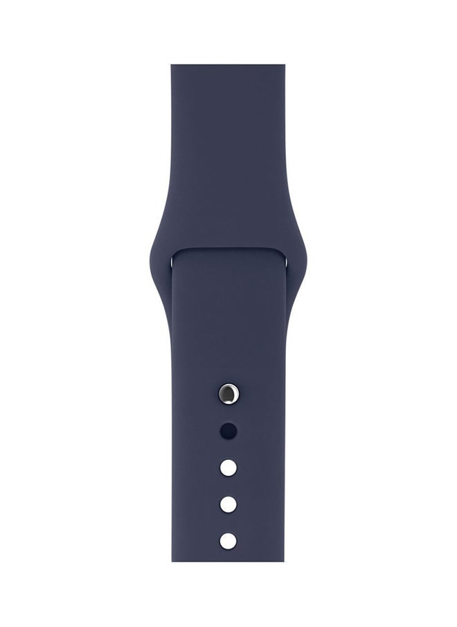 Silicone Band For Apple Watch 38mm Blue