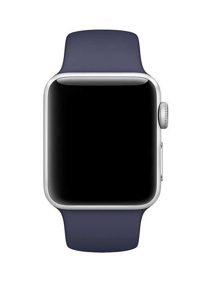 Silicone Band For Apple Watch 38mm Blue