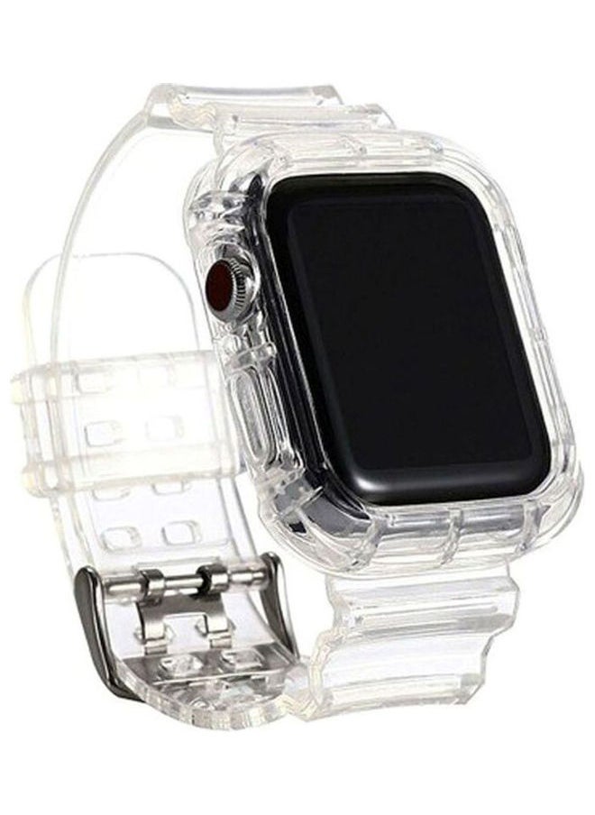 Waterproof Replacement Bands For Apple Watch Transparent