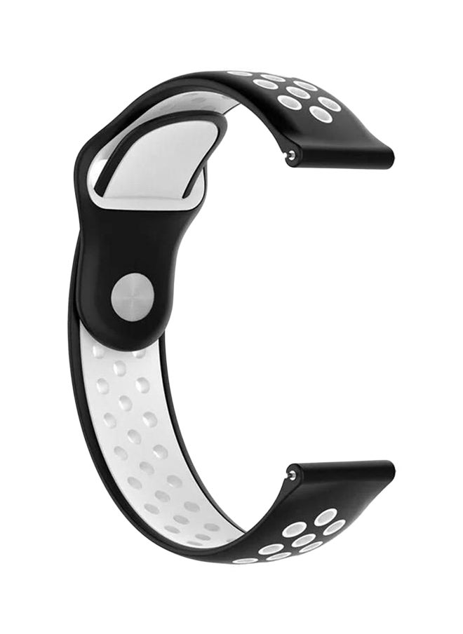 Replacement Smart Watch Band For Samsung Galaxy Black/White