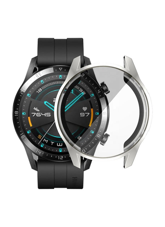 Soft Case Cover For Huawei Watch GT2 46mm Silver