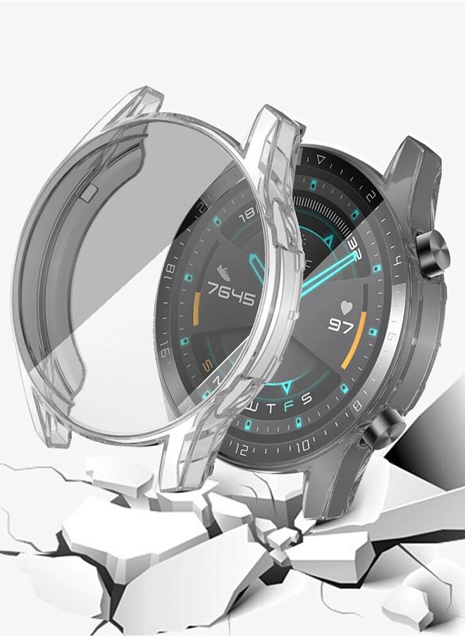 Soft Case Cover For Huawei Watch GT2 46mm Silver