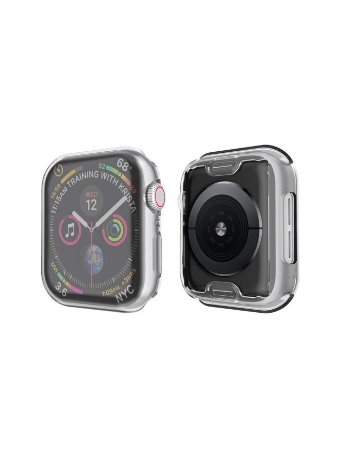 Protective Case Screen Protector For Apple Watch Series 4 40mm Clear