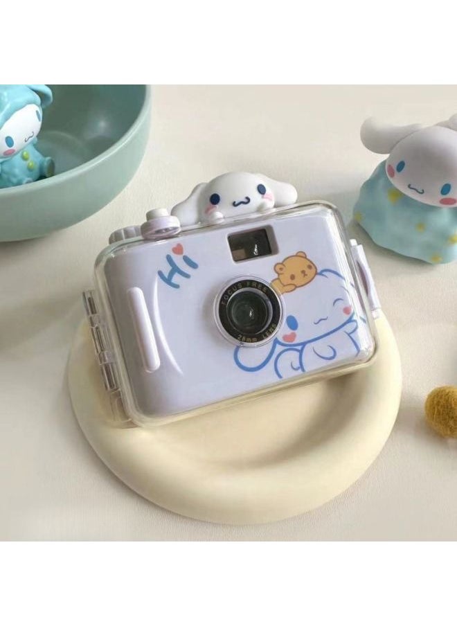 PRAIRE CAMERA STUDENT FOOT CAMERA FEMALE BIRTHDAY Couple Film Photographable Children Waterproof Camera-Body Color:Little Sheep-single Camera + 36 Color Films + Gifts