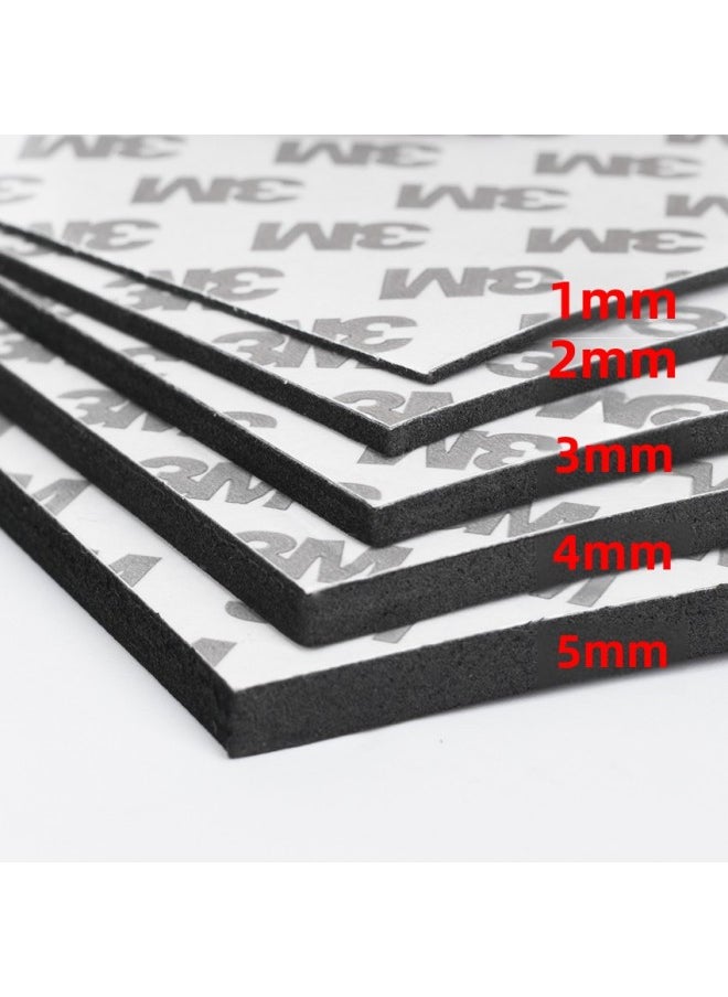 High-density Shading Sponge Matting Camera Leak-proof Sealing Sponge Strip Repair Film Machine Repair Tool Materials-Body Color:2mm