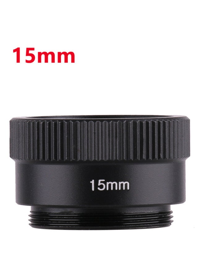 5mmC Port Extension Ring C- CS Adapter Ring C Port To CS Port Adapter Ring Industrial Camera Lens Monitoring Camera Ring-Body Color:Thickness 15mm