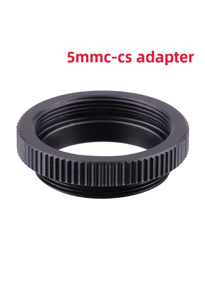 5mmC Port Extension Ring C- CS Adapter Ring C Port To CS Port Adapter Ring Industrial Camera Lens Monitoring Camera Ring-Body Color:One Piece Each Of 0.5-50mm Thick, 14 Pieces In Total
