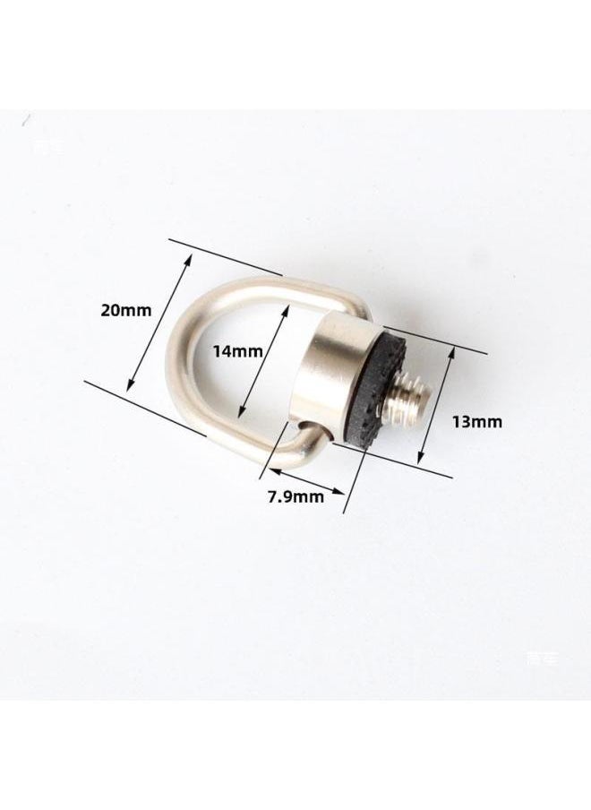 Slr Camera Shoulder Strap Quick Release Buckle Strap Screw Tail Buckle Connector Quick Release Buckle Quick Release Shoulder Strap Quick Buckle-Body Color:Strap Hook