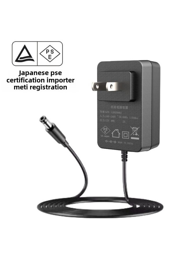 12v2a Power Adapter Led Display Ul1310 Certified Us Standard 12v2a Power Adapter Digital Computer/power Supply-Color:Sunday PSE Certification-Specifications:12V2A-3.5*1.35