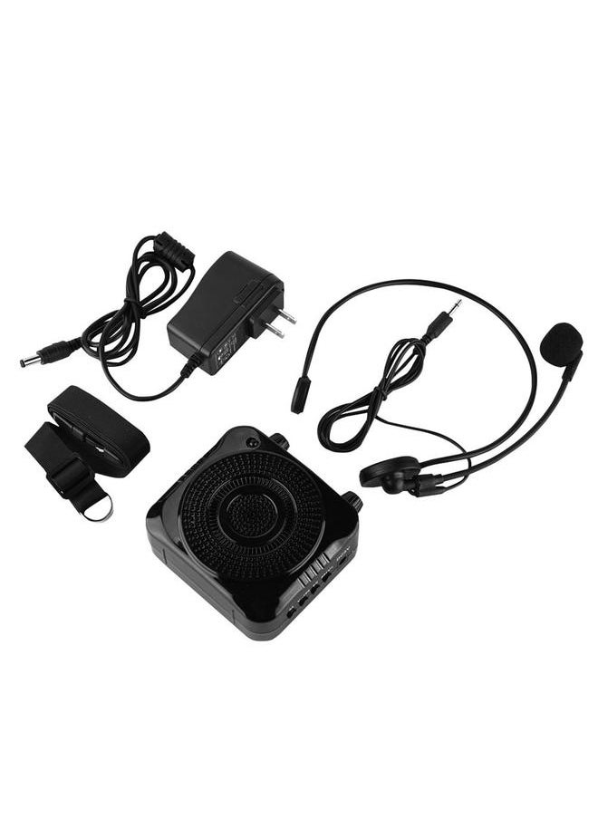 Portable Amplifier Audio Wireless Radio FM USB Player Loudspeaker with Mic for Teaching Speech