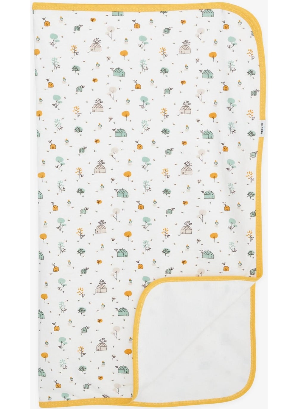 GIRLS & BOYS Newborn Baby Blanket Spring Themed 0-3 Months, Ecru