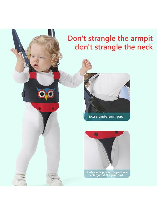 Baby Walker Harness with Adjustable Straps and Safety Buckle for Young Children Walking Learning Assistant Baby Activity Walker